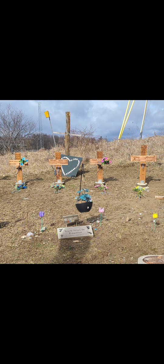 Hi. 2 pictures, a week apart. It appears a lot of the beautiful gifts of kindness from the crash site have been taken, some time in the last week. The base of the large cross is still there & the marks of where it was broken off clear. Can anyone help me find my cross?