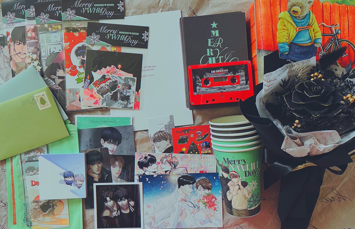 챙겨주신 특전과 선물들 정말 감사합니다!!!🥹💖✨🖤🤎🖤🤎✨💖<a href="/YWHH_Day/">Cheery YWHH Day</a>
방문자분들께서 써주신 엽서 너무 감동이에요.. 하나하나 읽어보며 힘내겠습니다ㅜ////ㅜ 사랑합니다..시즌2..곧갈게요 .. . ...😻