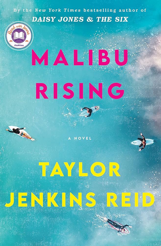 SRL_Reads's tweet photo. #MalibuRising 
By: #TaylorJenkinsReid

It took me too long to read this book. The beginning is too slow :/ but the ending had me conflicted. Maybe if I had a better sibling dynamic in real life, I would have appreciated this book more. 

Rating: 7.5/10 https://t.co/uose2Lf5am