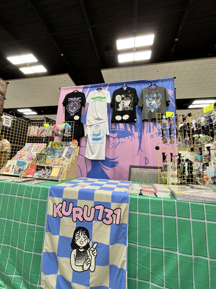 im at <a href="/KawaiiKon/">Kawaii Kon</a> this weekend! booth K117 🌴👼