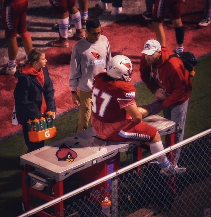 If you’re an athletic trainer, share a photo of yourself being an athletic trainer. No caption needed. Share the challenge with someone else. #NATM2024 #HeadtoToe