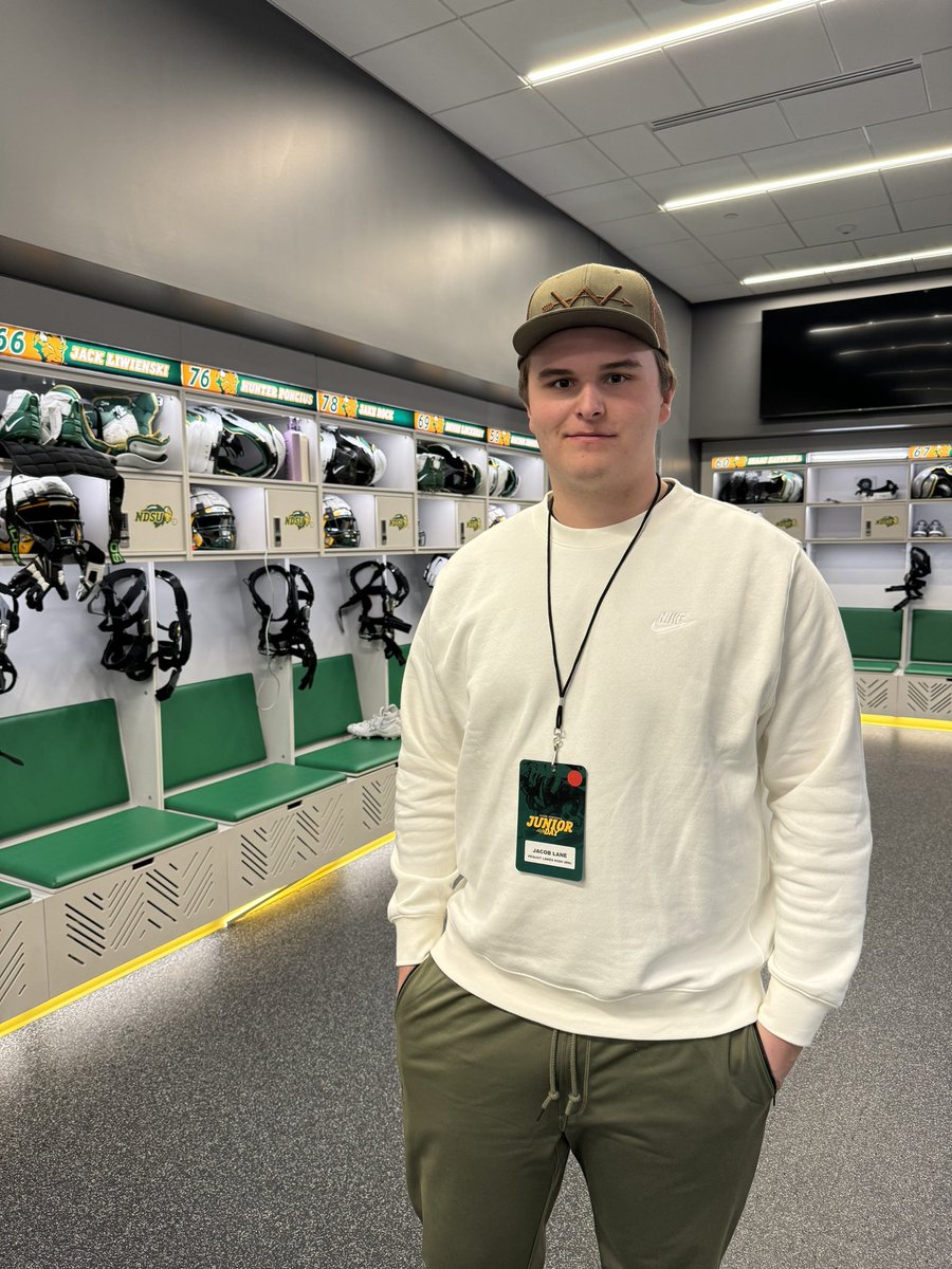 Jacob Lane (@jacoblane76) on Twitter photo Had a great time at the NDSU Junior day visit today! Thank you <a href="/NDSUfootball/">NDSU Football</a> <a href="/JamoBrown_/">Jamison Brown</a> <a href="/CoachRHedberg/">Randy Hedberg</a> <a href="/FBCoachLarson/">Dan Larson</a> and the NDSU staff. Had a great time and learned a lot about there program! Had a great time at the NDSU Junior day visit today! Thank you <a href="/NDSUfootball/">NDSU Football</a> <a href="/JamoBrown_/">Jamison Brown</a> <a href="/CoachRHedberg/">Randy Hedberg</a> <a href="/FBCoachLarson/">Dan Larson</a> and the NDSU staff. Had a great time and learned a lot about there program!