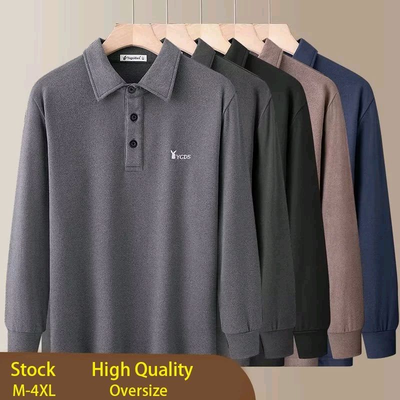 Check out Polo Long Sleeve Men Polo Shirt Business Leisure Classic Polo Shirt T Shirt Lelaki Berkolar Keep Warm Plus Velvet 5 Color for RM22.99. Get it on Shopee now! shope.ee/5fRdPIzfOw?sha…