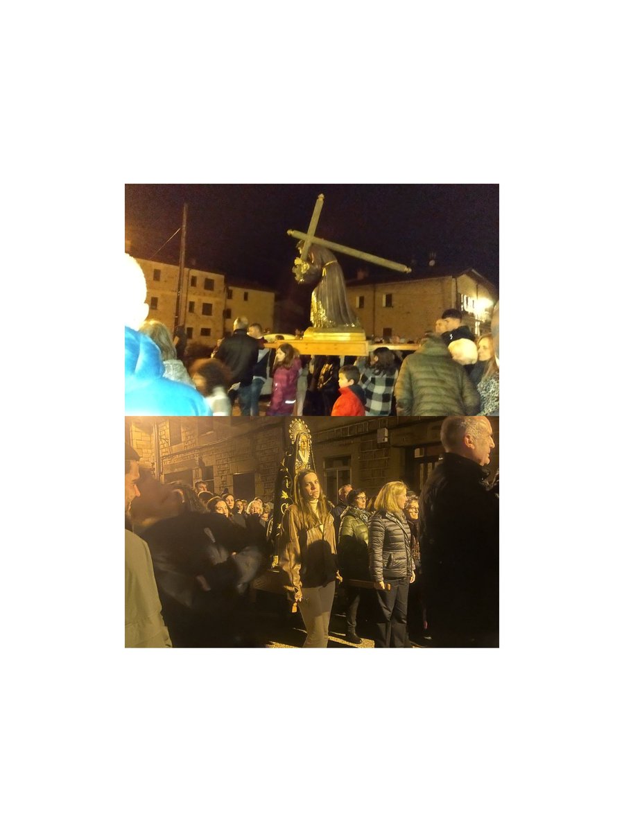 Procesión del Viernes Santo acompañada de la Banda Acordes del Duero