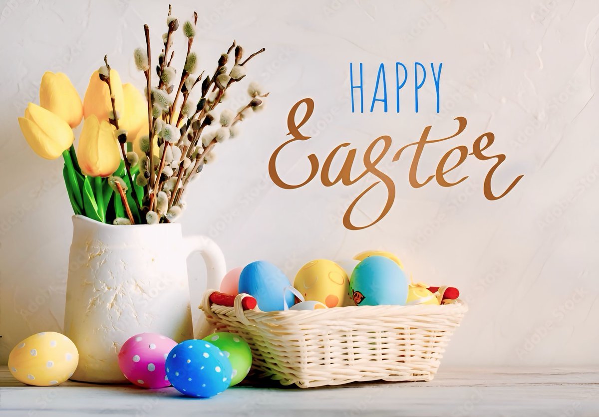 Wishing you all a joyful, peaceful Easter