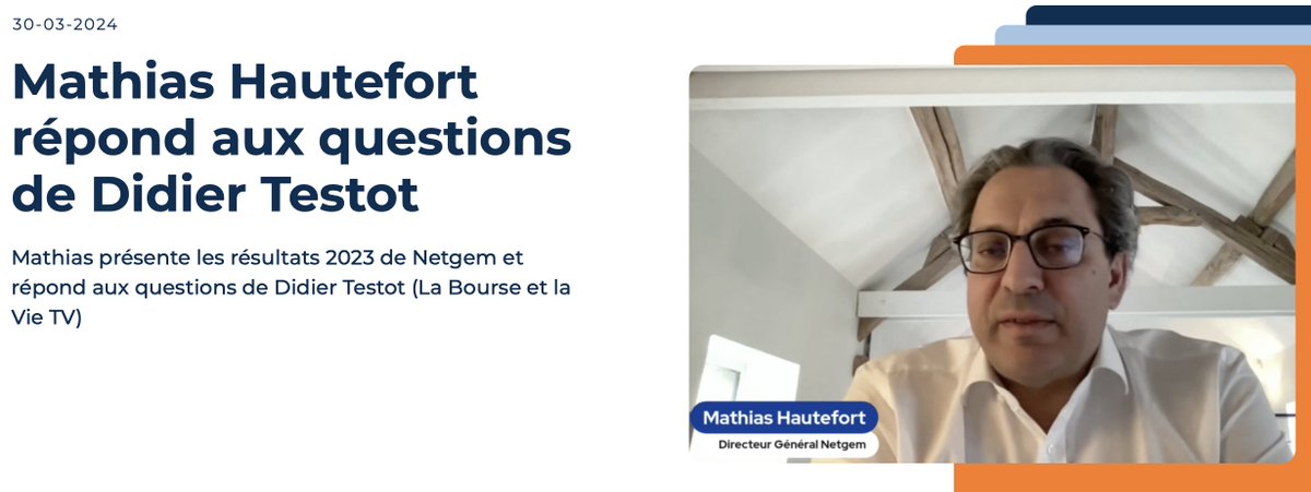 @M_Hautefort répond aux questions de @LaBourseEtLaVie et présente les résultats 2023 de Netgem cc @GamestreamPRO @zeop_officiel netgem.com/fr/news/mathia…