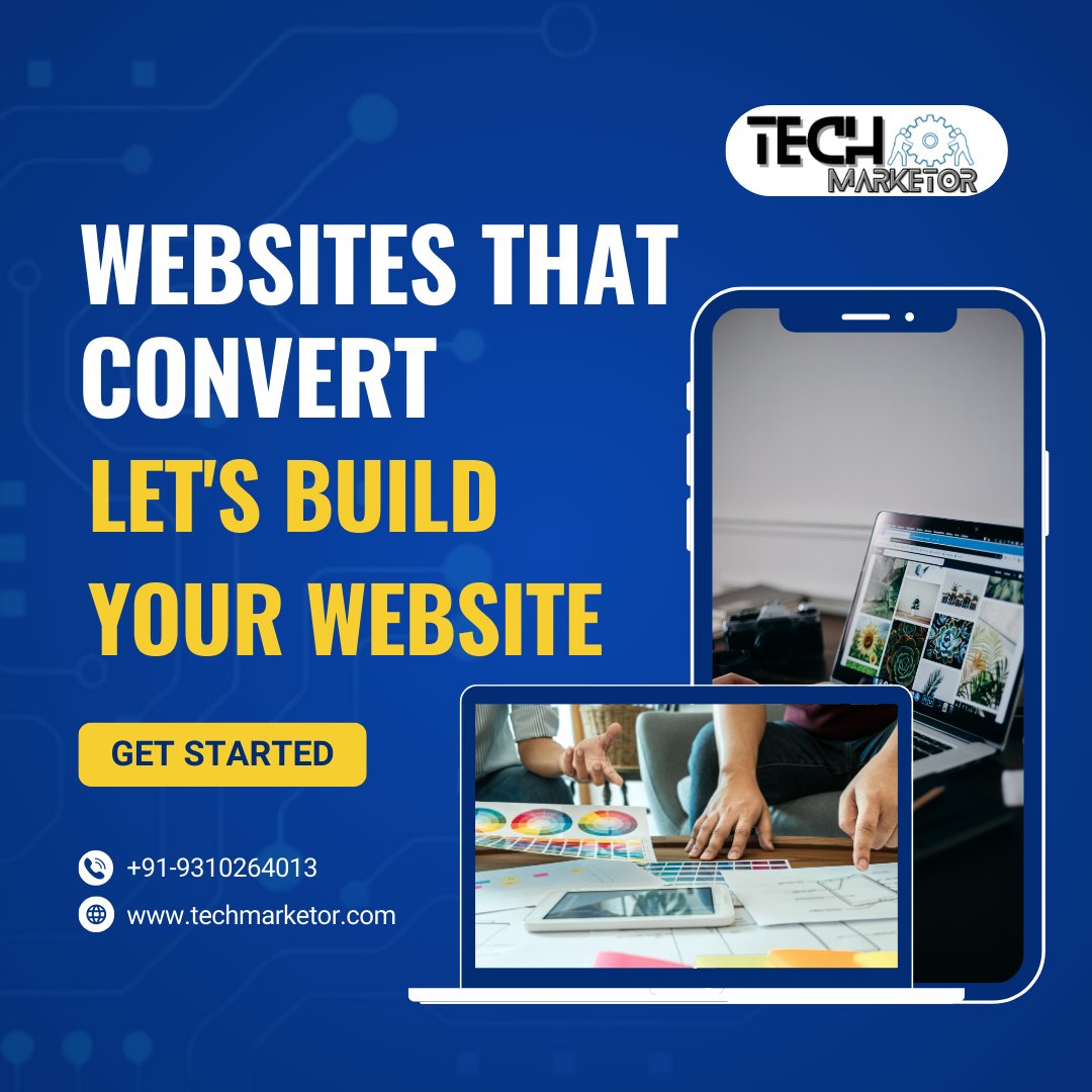 TechMarketor's tweet image. Tired of #website traffic that goes nowhere? @TechMarketor builds websites designed to get results. We focus on user experience and #ConversionOptimization  to turn visitors into leads and sales. Let's discuss your website goals
Website:- techmarketor.com/website-design…
#WebsiteDesign
