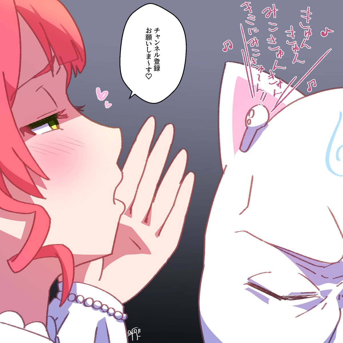 依頼頂いたイラストも描いてたんですがホロではこの4枚です!動画も早くみなさんにお見せしたい!!🌸
 #今月描いた絵を晒そう 