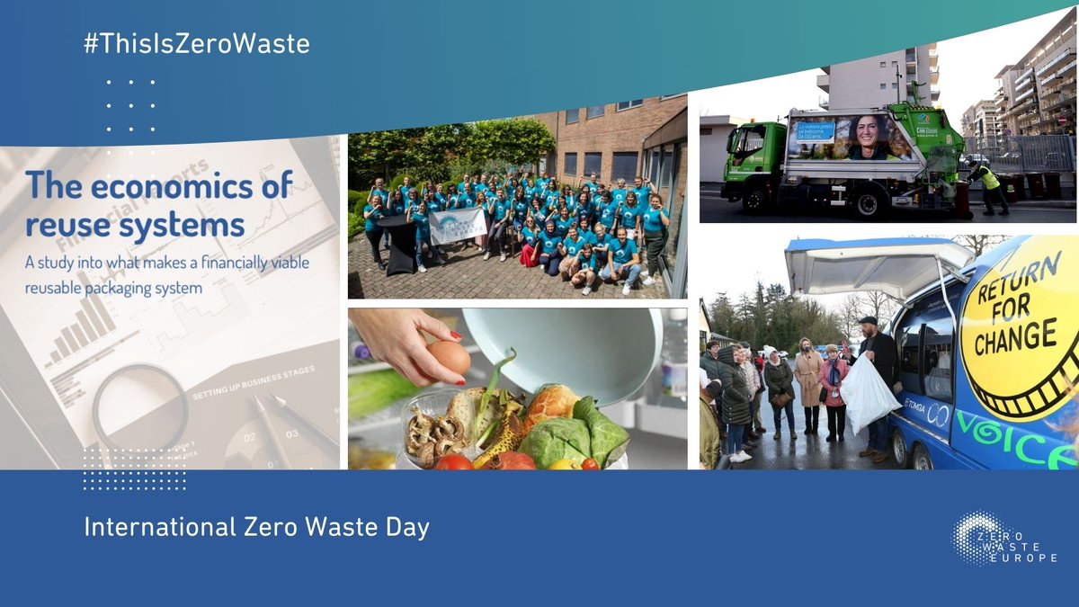 🎊Happy International #ZeroWasteDay! Check our March's campaign highlights include:
🔹#Prevention &amp; local waste reduction efforts
🔹Advocacy for #ImpactfulPolicies towards European elections
🔹#Community engagement
➡️zurl.co/zuAJ
#ThisIsZeroWaste #BeatWastePollution