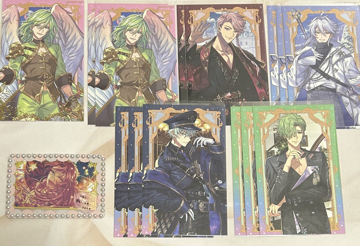 ai_zq_rose's tweet photo. ꒰交換 譲渡꒱
夢職人と忘れじの黒い妖精 ゆめくろ シャイニーカードコレクション Vol.5

譲꒱ハリエット.アルマ.アレックス.*レン.ギー.ジェスター.バーン.ファズ

求꒱定価+送料 ≧ 同異種メリーローズ

*の譲渡はジェスター > バーンより同数

気軽にお声掛けください。よろしくお願い致します☺︎ https://t.co/iZDdDuvCbd