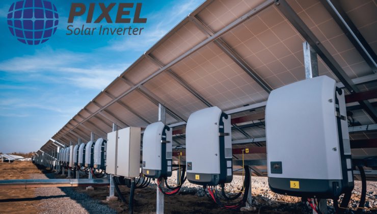 Uluslararası sertifikasını alarak tescillenen ilk yerli ve milli evirici Pixel Solar Evirici, 4-6 Nisan 2024 tarihlerinde Solarex İstanbul Enerji Fuarı’nda görücüye çıkıyor. (Milsan Elektronik Sanayi Tic. A.Ş.)