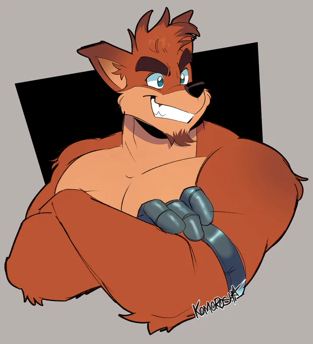 Crunch bandicoot doodle 
