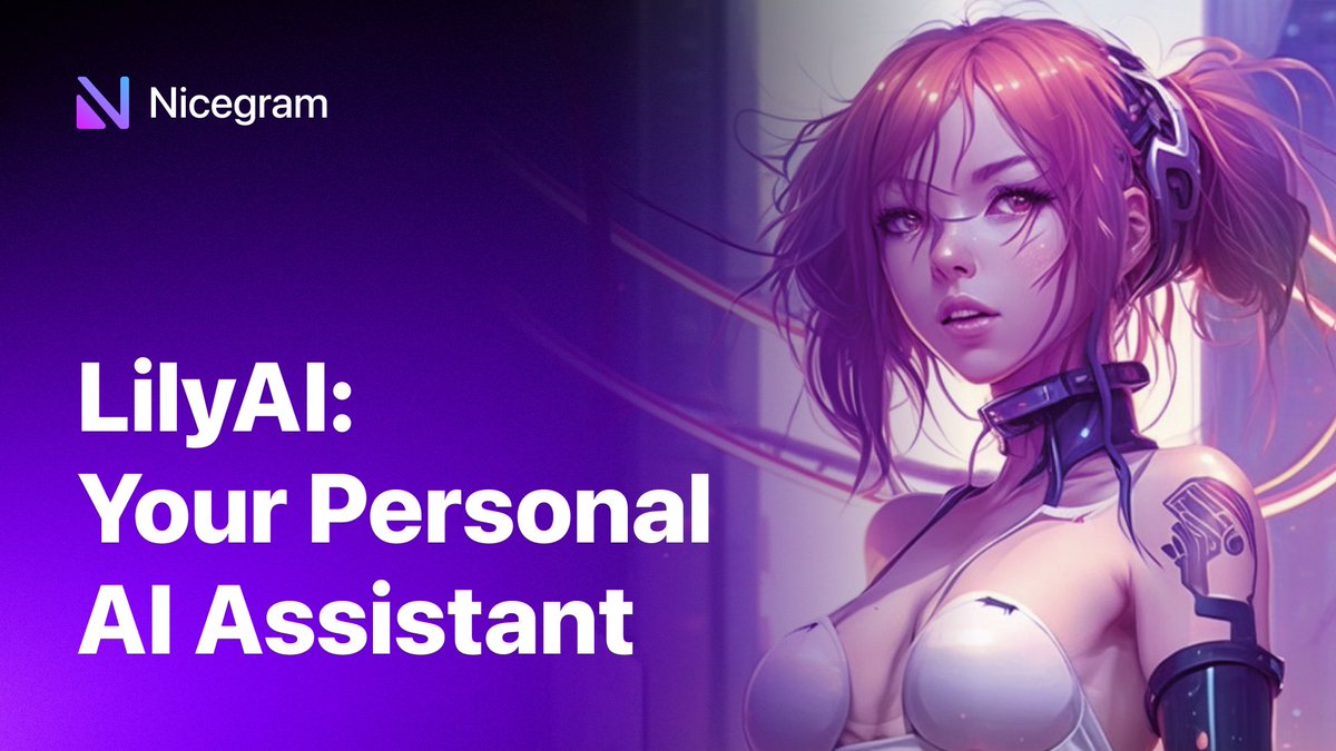 crypto_bug22's tweet photo. #LilyAI on #Nicegram: Your AI buddy for creativity, answers & growth. Chat & earn gems! ✨
Download #nicegram to access #LilAl
https://t.co/l6qSzyxCPY https://t.co/bWB86BWk1Y