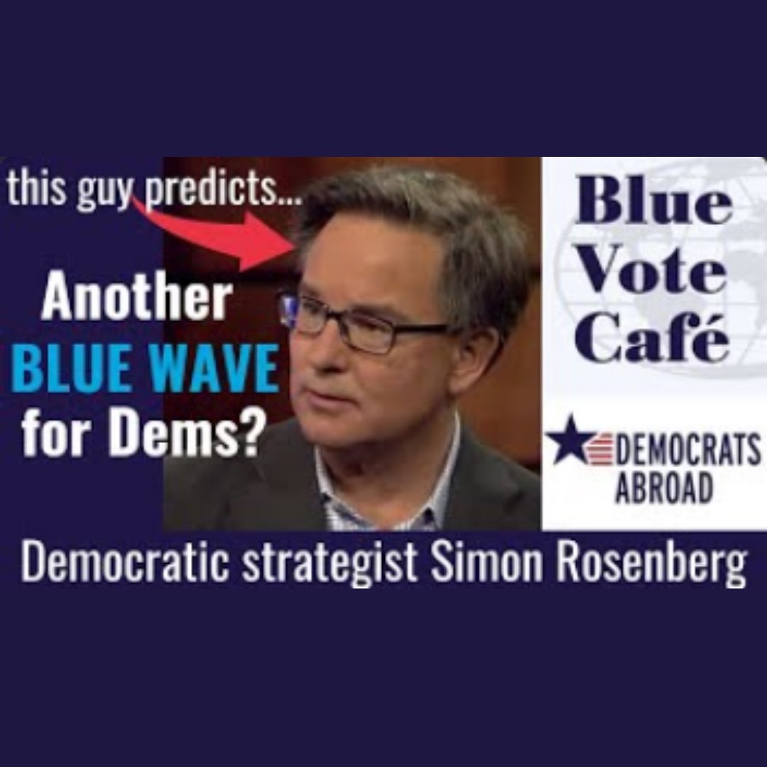 He called it first! Go listen to Blue Vote Cafe wherever you get your podcasts.