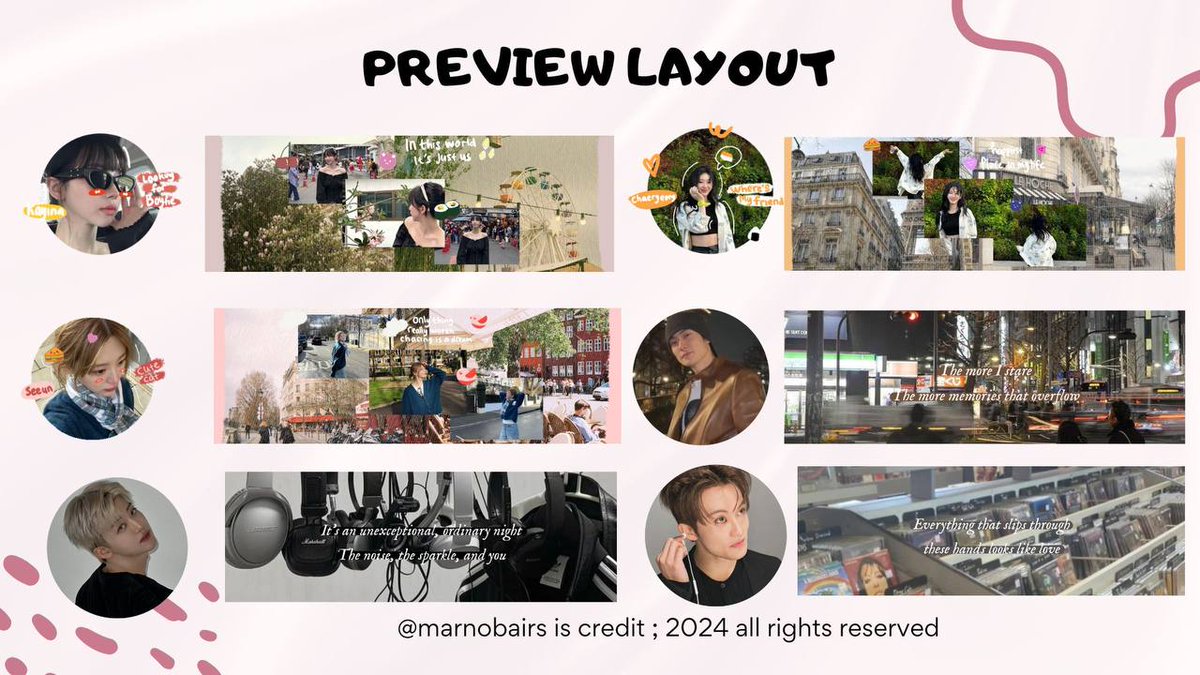 MARNOBAIRS's tweet photo. Help RT? makasih! #Zonauang #ZonaBA 

halo! kita bawa FREE layout ready stock dari anon yang mau berbagi kebaikan di akhir maret nih! 6 layout ini bisa diclaim pukul 22:00!! scroll for more https://t.co/mjTib2QwVI