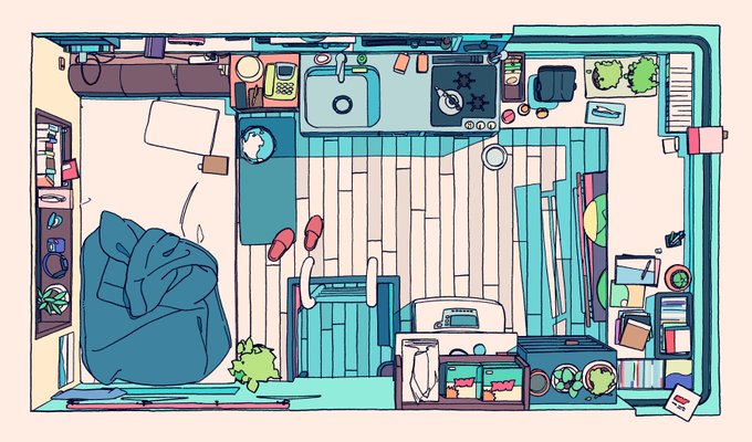 「bookshelf clock」 illustration images(Latest)