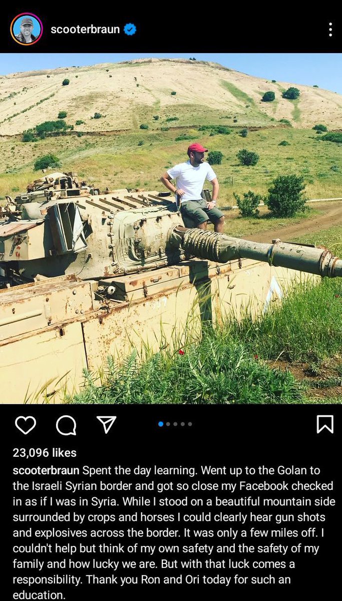 _yourwinterbear's tweet photo. Sayangnya kenyataannya emg zionis ada di banyak industri hiburan, tp scooter ini bukan cuma zionis yg nyumbang buat Israel, dia juga aktif banget nyebarin propaganda Israel bahkan sampe sekarang, dia juga bahkan nyebarin propaganda lewat artis2nya, ini yg bikin dia bahaya banget. https://t.co/I6GehX1mOH