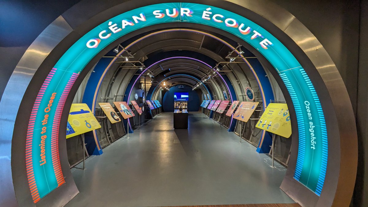 On vous attend ! Le nouveau parcours dédié au son sous la mer est prêt 😁🌊