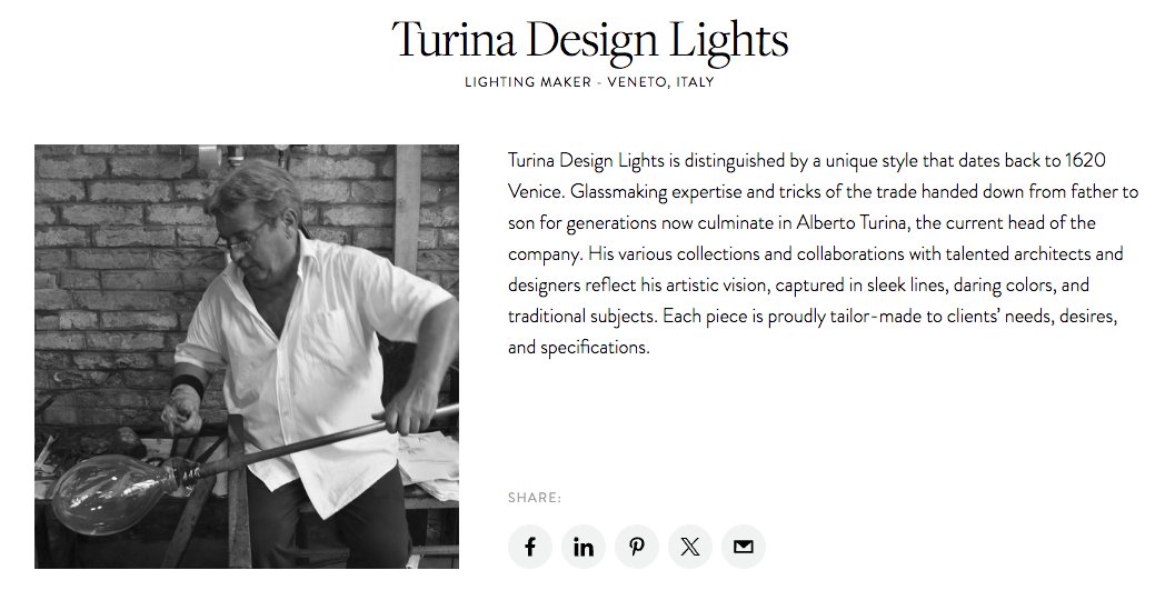 Turina Design Lights tweet media