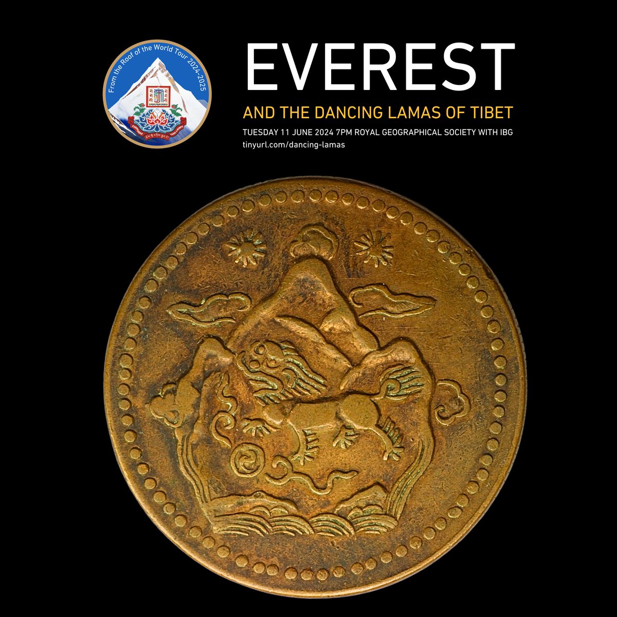 The snow-capped Himalaya are intimately associated with Tibet, both in terms of the country’s own national identity and the western fascination with a land perceived as mysterious and inaccessible. 
tinyurl.com/4stejd65 #Everest1924 #Everest #Tibet #DancingLamas #Tibetmania