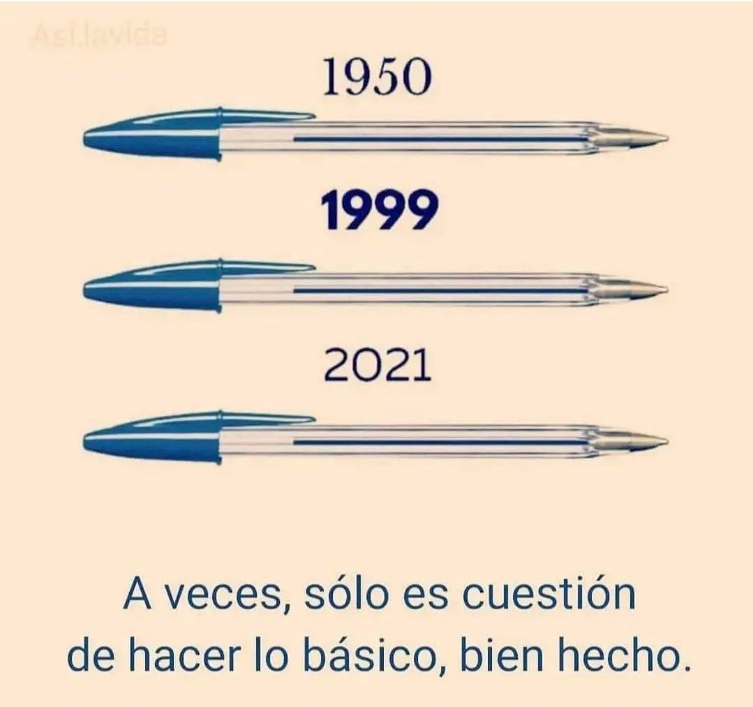 CatherineLEcuye's tweet image. A veces la mejor innovación es hacer lo mismo de siempre.