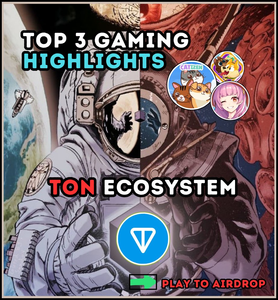 Unveiling gaming marvels on TON 🕹️

Ever dreamt of a blockchain gaming utopia? TON's ecosystem might just be the treasure trove you're seeking! 🎮

The next legendary game could be just around the corner.

Let's explore together! 🧵👇