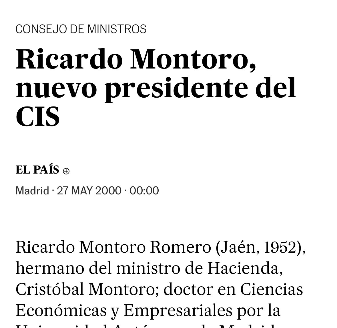 El PP puso un afiliado a su partido de presidente del Tribunal Constitucional El PP puso a un alto cargo de su gobierno de presidente del CGPJ El PP puso un diputado de su partido de director general de RTVE El PP puso al hermano de un ministro de director del CIS Como siempre