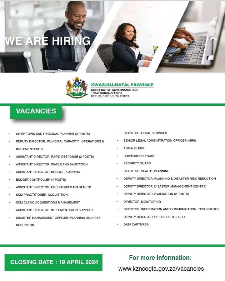 We are Hiring!! Visit our website for more information. #StheshaWayaWaya