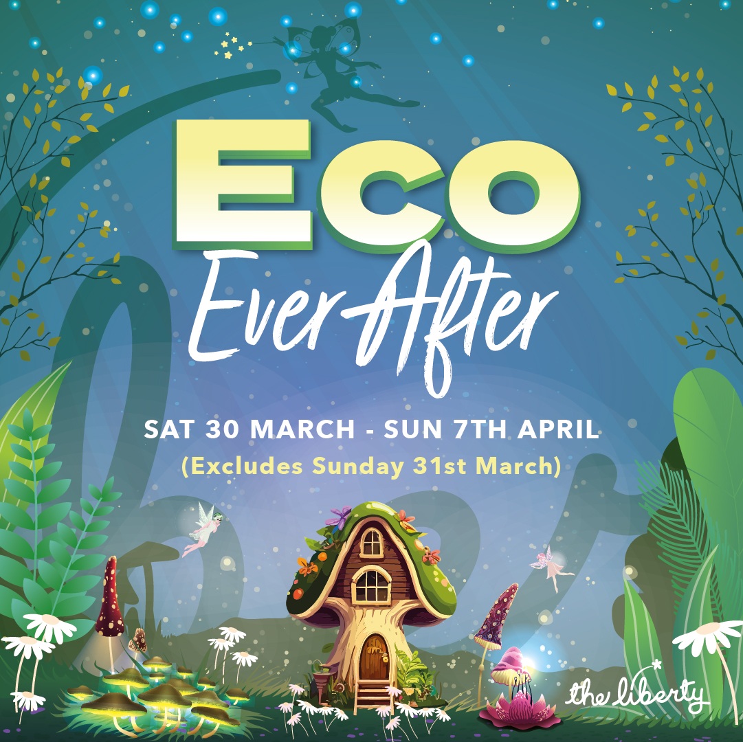 Step into our FREE Enchanted Eco Forest, starting today! Unleash your little one’s creativity in our spellbinding forest packed with eco-friendly craft activities 🍄🧚✨ Register for free now bit.ly/43BuUnN #Easter #Events #TheLiberty #Romford