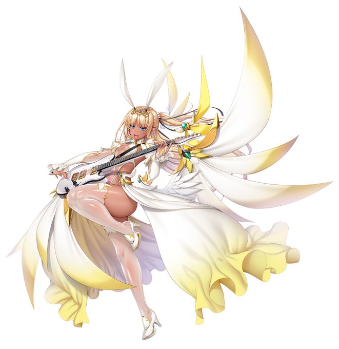 【対魔忍RPGX】3/31 10:00より期間限定ガチャ!
https://t.co/n4s2Qh3hZ5

感度良好☆ガールズバンド対魔忍!!!
新イベントに合わせて新たな臥者が期間限定追加。
SRキャラは葵渚先生謹製、双葉・リリー・ラムセス第2弾!!
「魔術と融合させたWitch's奏法を考えてみたのよね」
#対魔忍RPG #対魔忍 