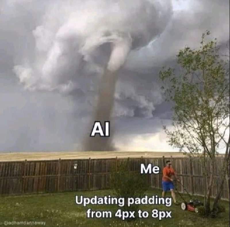 hashnode's tweet photo. I am fine 🫂 https://t.co/lY1hJ2Jt0b