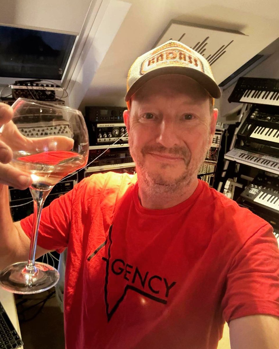 We’d like to wish Tim Dorney (Republica & Tin Gun) a very Happy Birthday 🥳 Tim is currently mixing and mastering tracks for our debut album and they are sounding amazing, we can’t wait to share them with you! He also has impeccable taste in t-shirts 😉