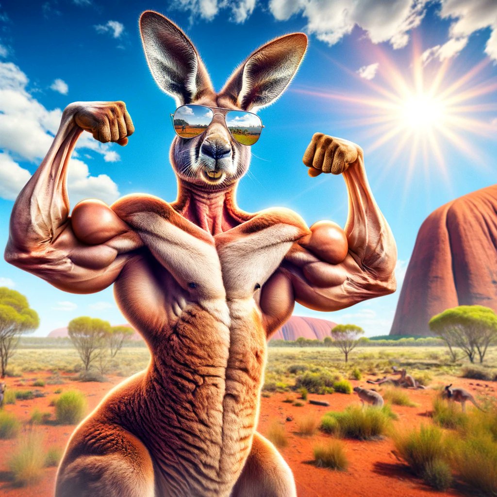 MarsuCoin's tweet photo. Why jump into crypto when you can hop into it? MarsuCoin is here to shake things up with some kangaroo comedy and crypto charm! πͺ #CryptoKangaroo #MarsuMischief https://t.co/7Wmk6p0sET