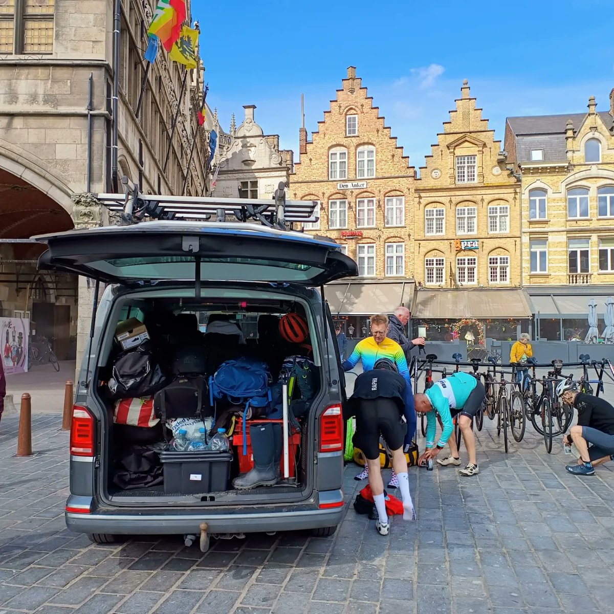 And, just like that, we're back!

Our season 10 rolls out at the Tour of Flanders this weekend.

Nice leg stretcher from Ypres yesterday and now the big @werideflanders today, including the 268km route started before dawn in the pouring rain a few hours ago.

#cycling