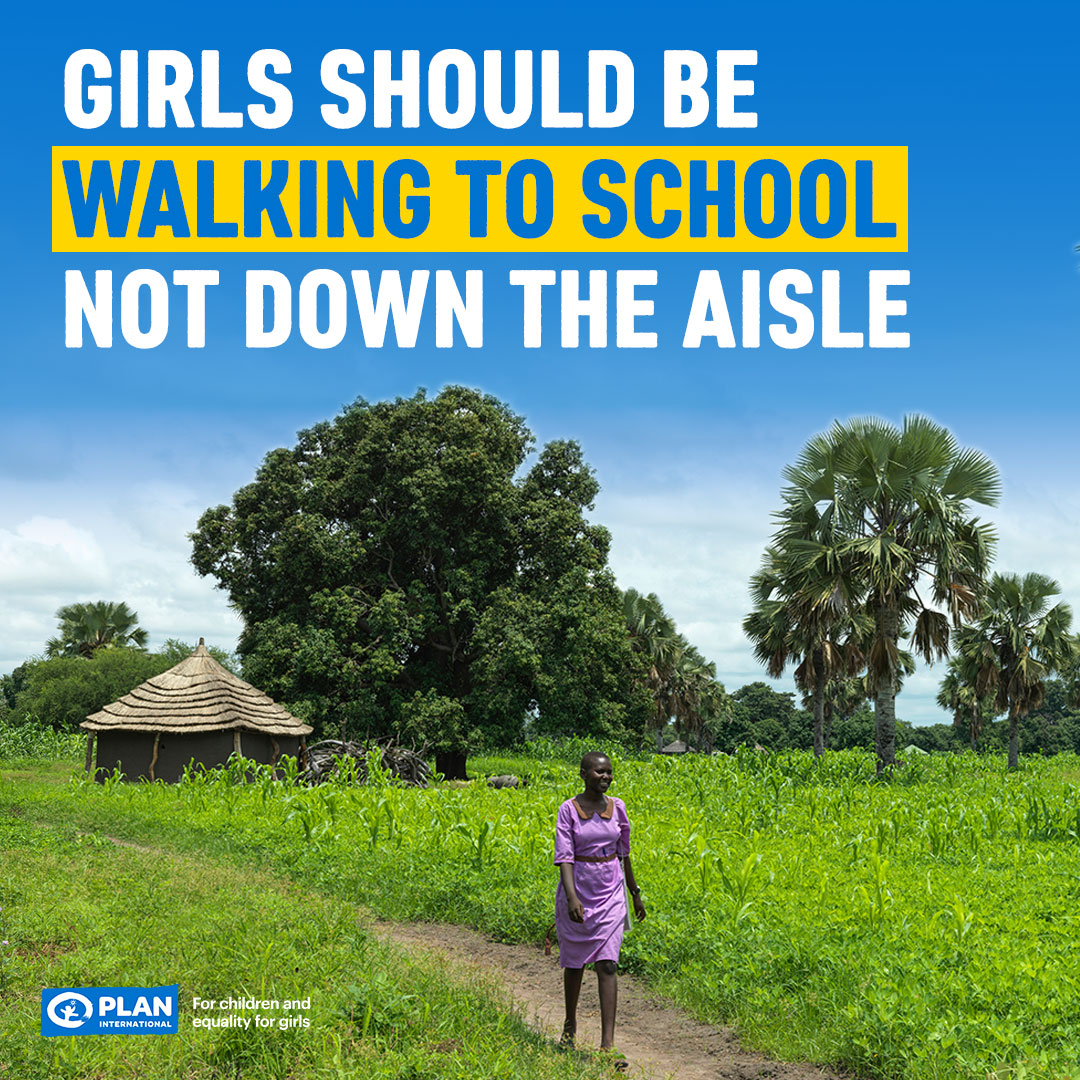 Child marriage continues to rob millions of girls of their childhood. Girls are often forced to leave school, placing them at greater risk of violence and abuse. Help us end child marriage and empower girls to control their own future. Donate today: plan-uk.org/sponsor-a-child