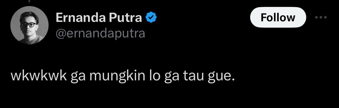 Prabowo subianto: 1 kali cawapres, 3 kali capres dan statistically speaking baru dikenal 96 persen masyarakat Indonesia

meanwhile 🫵😂