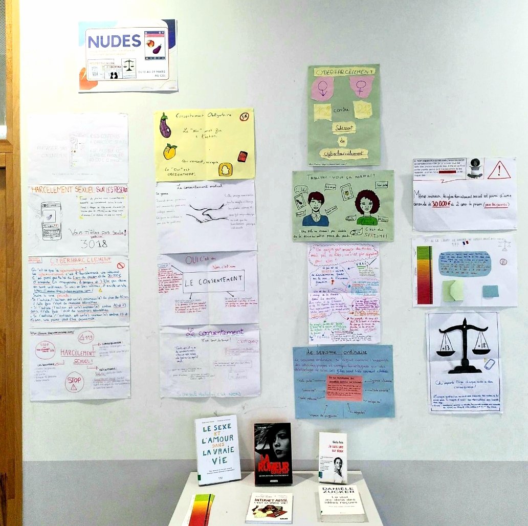 ReynaudLaurent3's tweet photo. Les nudes non consentis.

40% de nos élèves de seconde en ont reçu.
60% de ces élèves sont des filles.

Le sexting, loin de l'interdiction culpabilisante, un enjeu d'éducation.

Une équipe de collègues du lycée #feyder a construit une séance #EAS pour tous les élèves de seconde. https://t.co/AYzi2l7pab