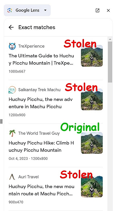 aworldtravelguy's tweet image. @searchliaison @dannysullivan @JohnMu A few years ago I traveled to Peru and wrote the first guide for Huchuy Picchu, which was a newly opened hike at that time.

My blog post ranked #1 on Google for years, which makes sense, because I did the hike myself and other Peru websites…