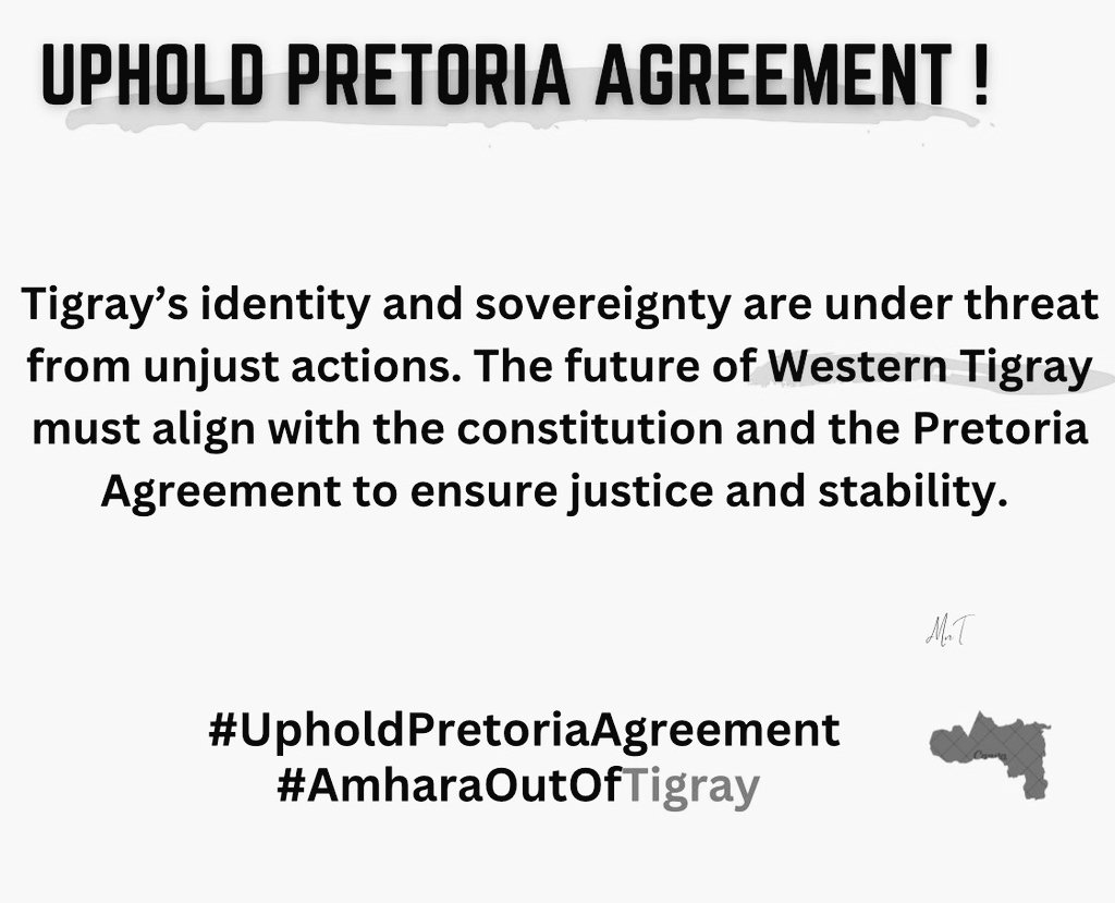 The🇪🇹Federal Gov't continues to violate the #PretoriaPeaceAgreement & repeatedly provokes #Tigray.We urge the Federal Gov't to reconsider &engage in a peaceful resolution instead.#UpholdPretoriaAgreement Cc;@_AfricanUnion @Eyerustg @EUSR_Weber @StateDept tigrayherald.com/2024/03/29/the…