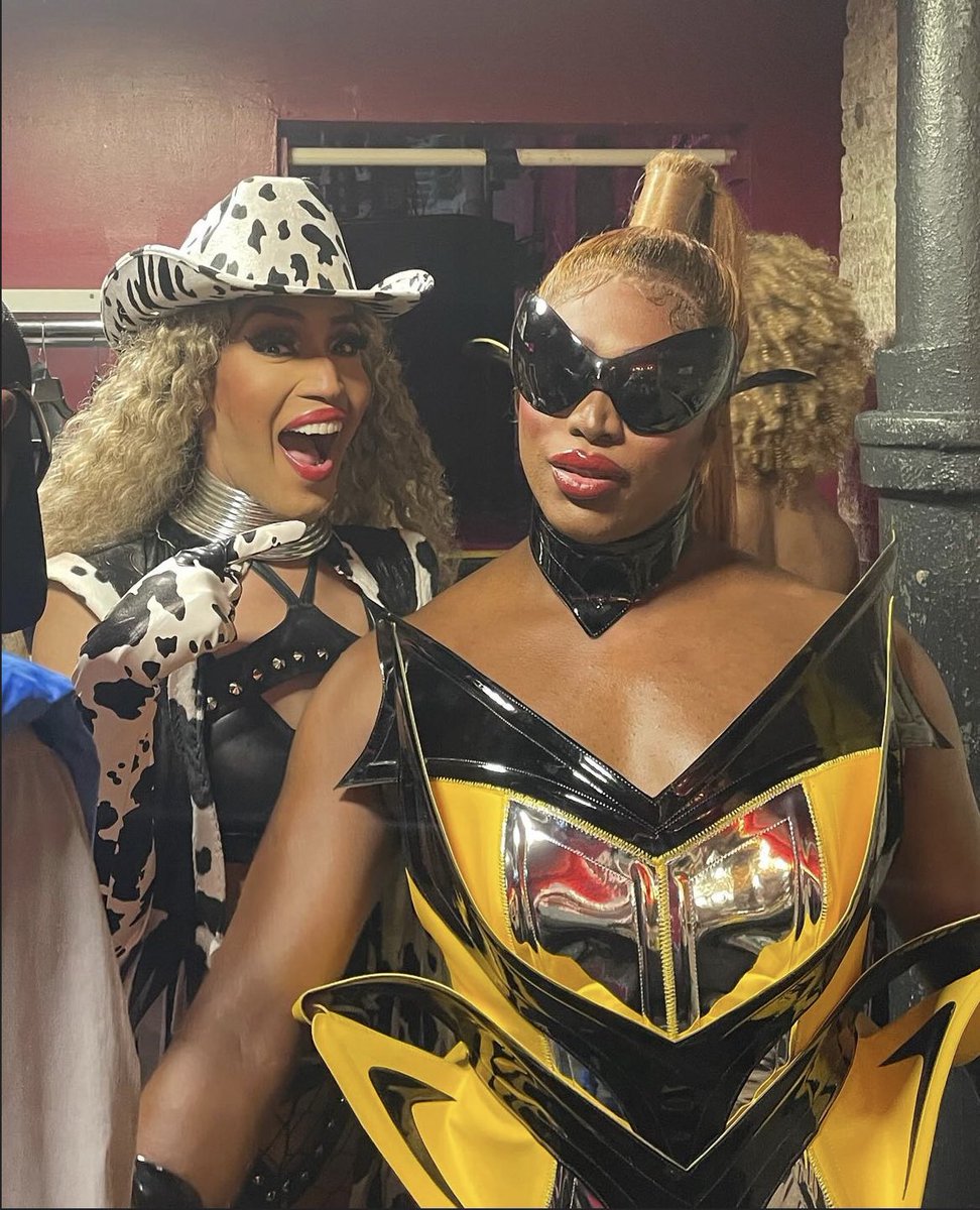 Trinity K. Bonet & Sapphira Cristal look exquisite for the Cowboy Carter release party at 3 Dollar Bill in Brooklyn, New York.