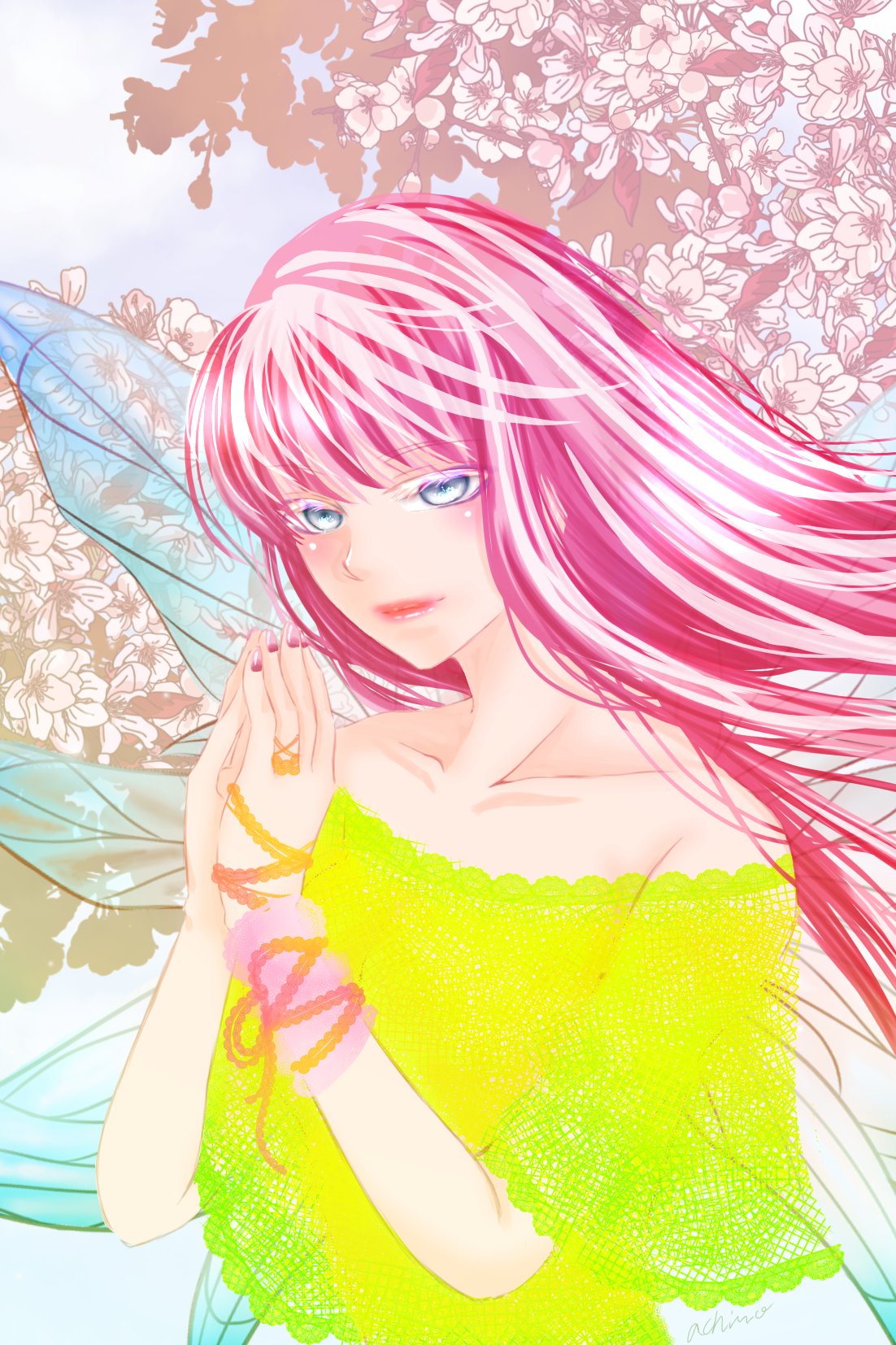 ꨄMiria✿様 専用】『祭りの後の花火とウサ子.。.:*』シーグラス