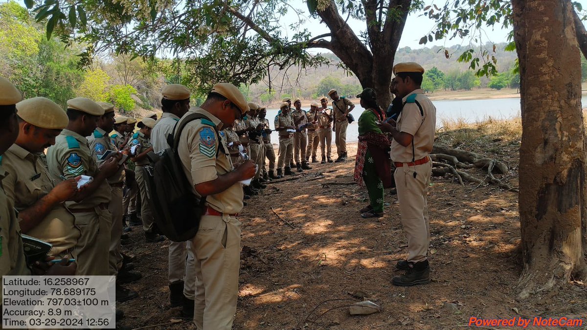 47 FBO trainees from TSFA, Dulapally visited ATR as part of their study tour.They were explained about protection aspects,water management and habitat management practices of ATR.@ntca_india @TelanganaCMO @dobriyalrm @pargaien @rohithgopidi