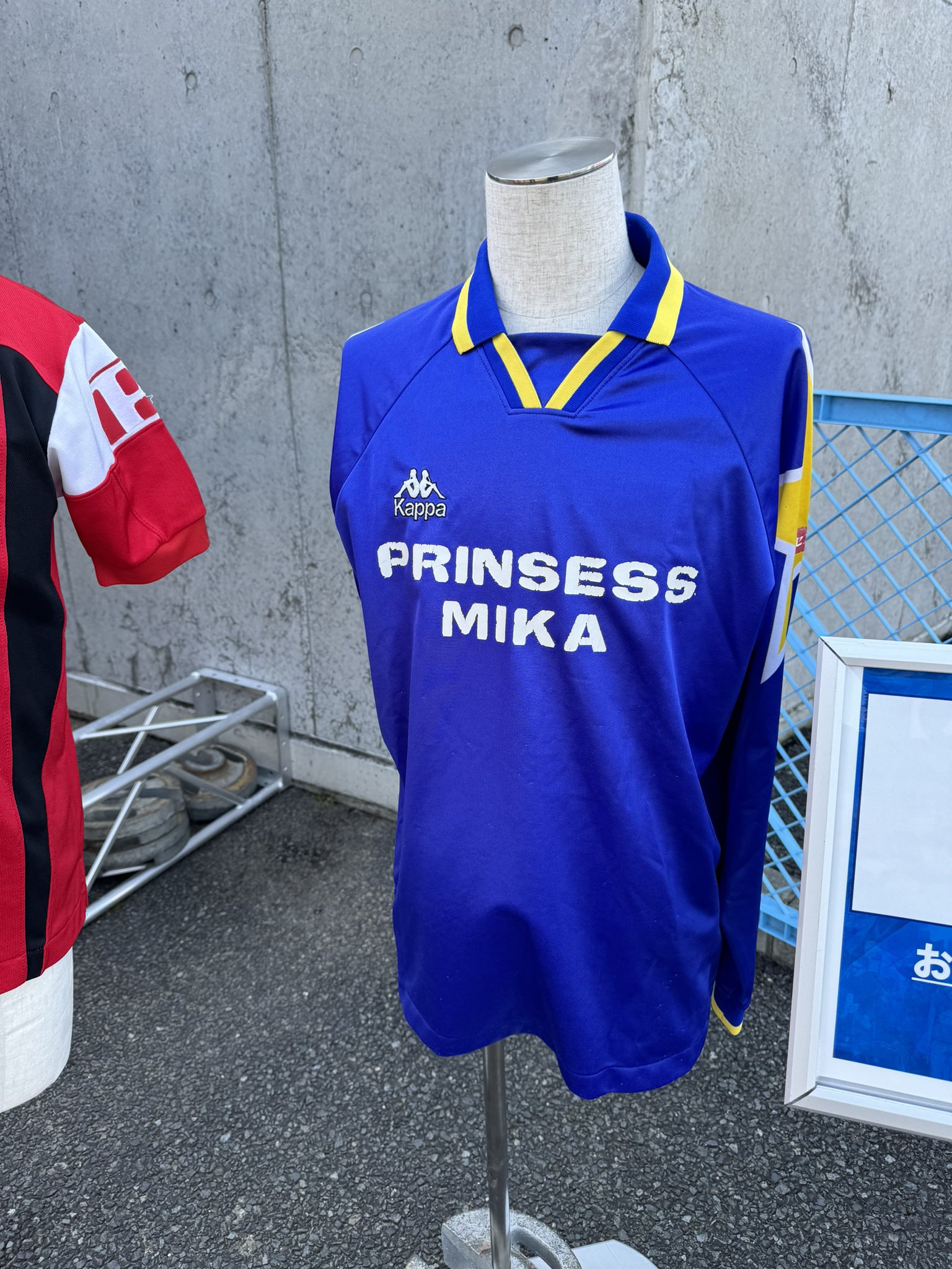 水戸ホーリーホック　GAViC サッカーウェア 青 20 IMASE 水戸ホーリーホックとGAViCのパートナーシップを記念した 日本