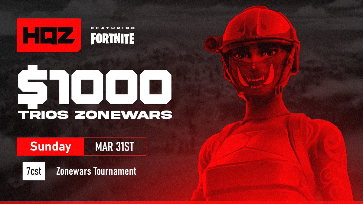 🔥 $1000 Trios ladder announcement 🔥 

⏰ Tomorrow - March 30th at 8:00 PM CST / finals will be on Sunday.

🔥Will pick 6 teams STRAIGHT TO FINALS!

You MUST:

✅Retweet 
✅Comment @ your trio

Everyone else will have to play the ladder, join our server link in bio.

Good luck