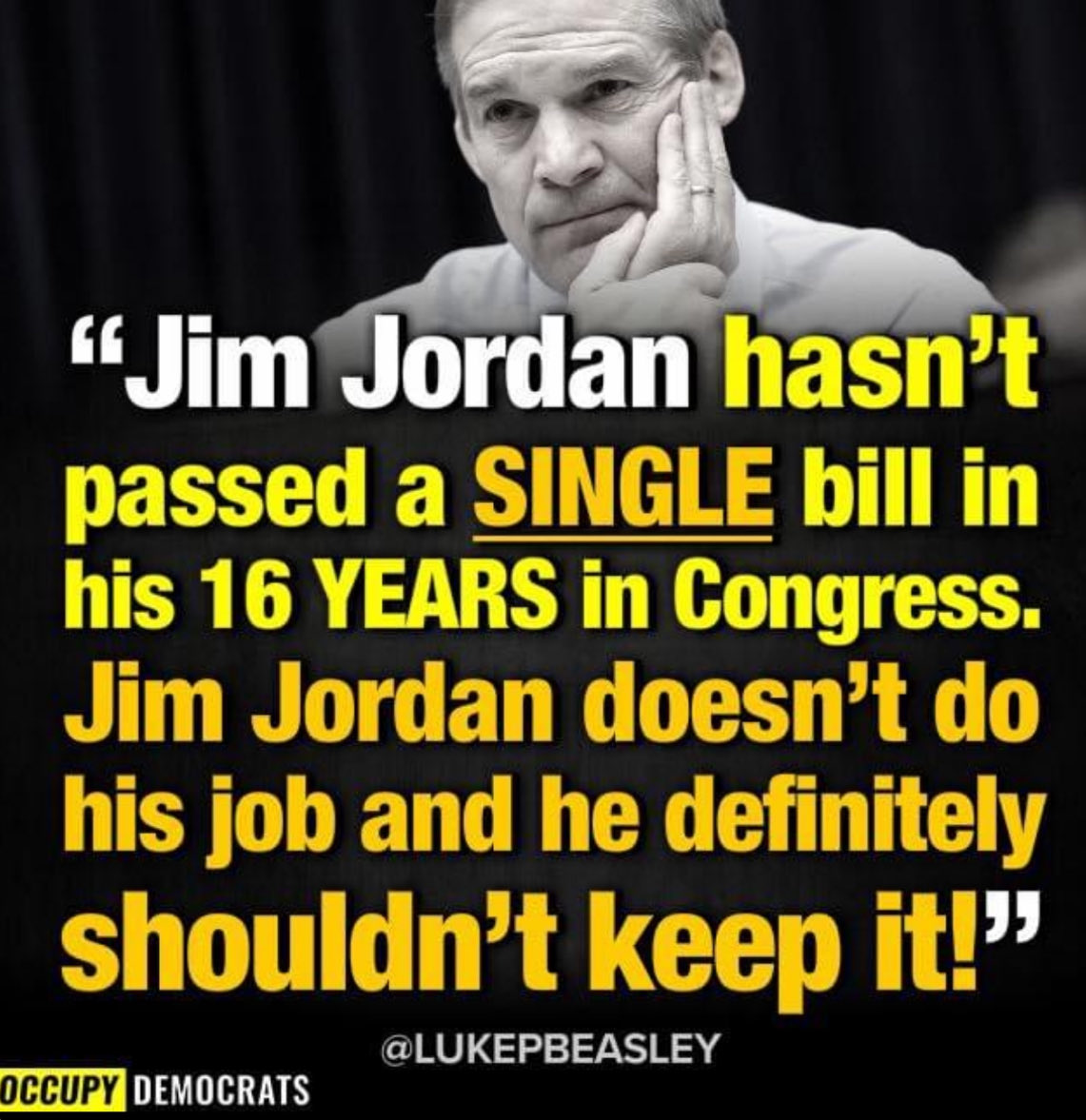 kangaroos991's tweet photo. On a scale of 1-10, how happy will you be if the impressive Tamie Wilson (D) defeats him in November?

#VoteJordanOut @TamieUSCongress https://t.co/YKCgb2QHYp