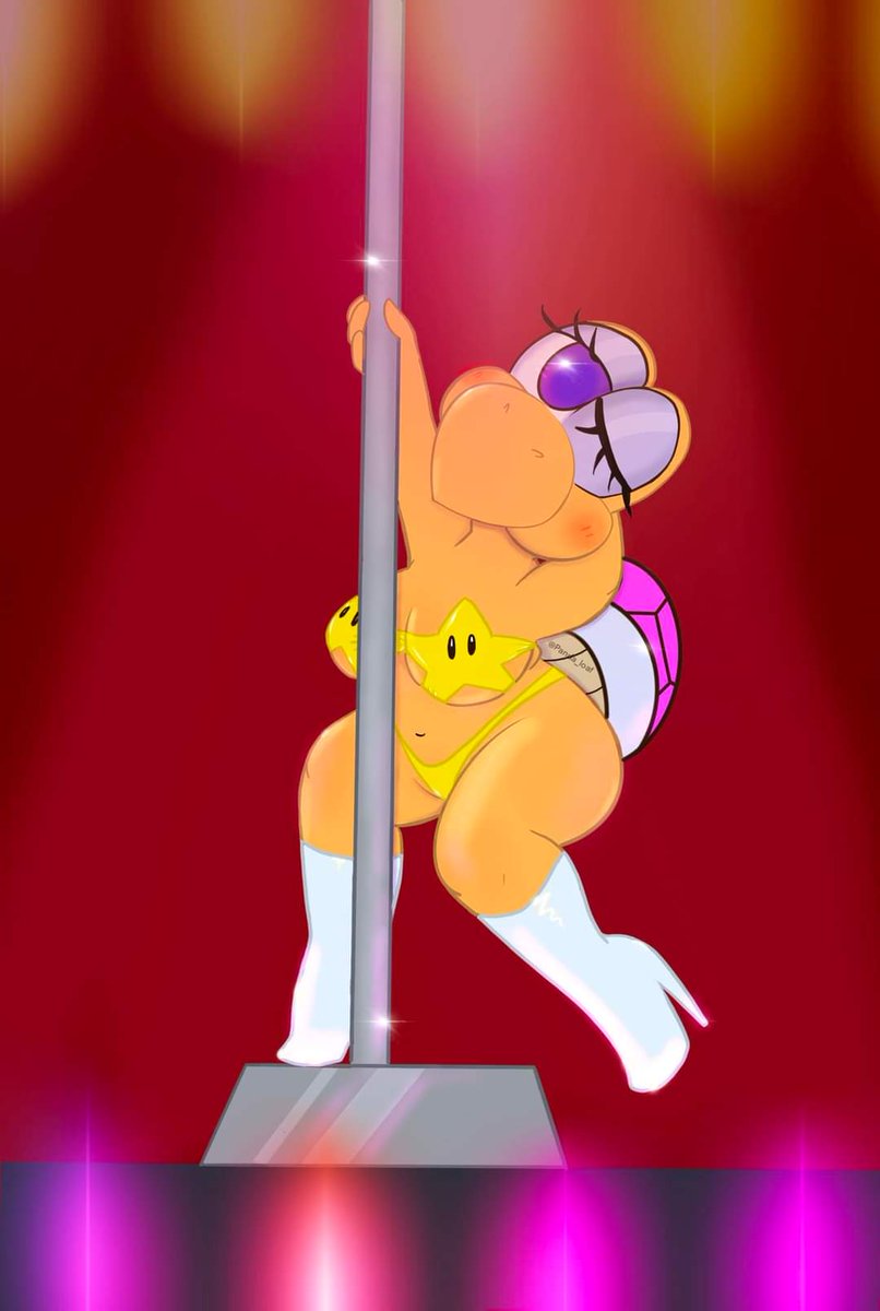 panda__loaf's tweet photo. Ok look- I can explain lol

Sooo in Yoshi’s island 2, Theres a boss fight where Kamek makes a koopa giant, but before he does he says
 “Little Koopa, come through for me now! Go forth and rock Yoshi’s world! “

My mind went  to "A club manager would tell this to a stripper..” lol https://t.co/ELoWNC3Gme
