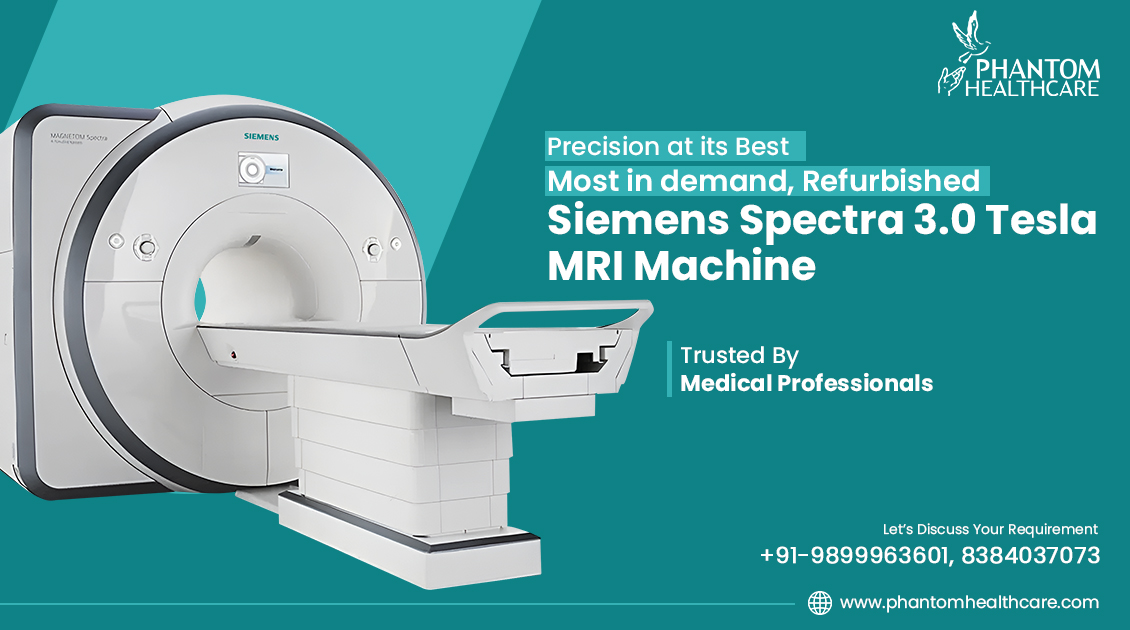 Precision at its Best Most in demand, Refurbished Siemens Spectra 3.0 Tesla MRI Machine. Trusted By Medical Professionals Let's Discuss Your Requirement: +𝟗𝟏-𝟗𝟖𝟗𝟗𝟗𝟔𝟑𝟔𝟎𝟏, 𝟖𝟑𝟖𝟒𝟎𝟑𝟕𝟎𝟕𝟑