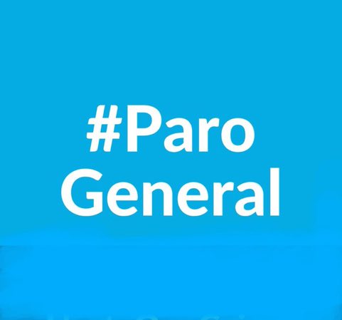 #ParoGeneralPorTiempoIndeterminado que están esperando!!!