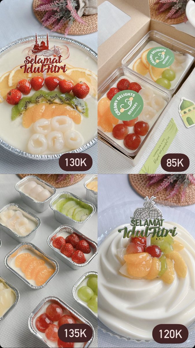 Yuk bisa yuk! Puasa Ramadan, plus Puasa job MC. Beralih bentar jualan Puding Hampers Lebaran. Boleh diretweet dan dilarisi. Silakan WA order: wa.me/6285601095556 atau bisa DM saya 🙏🙏