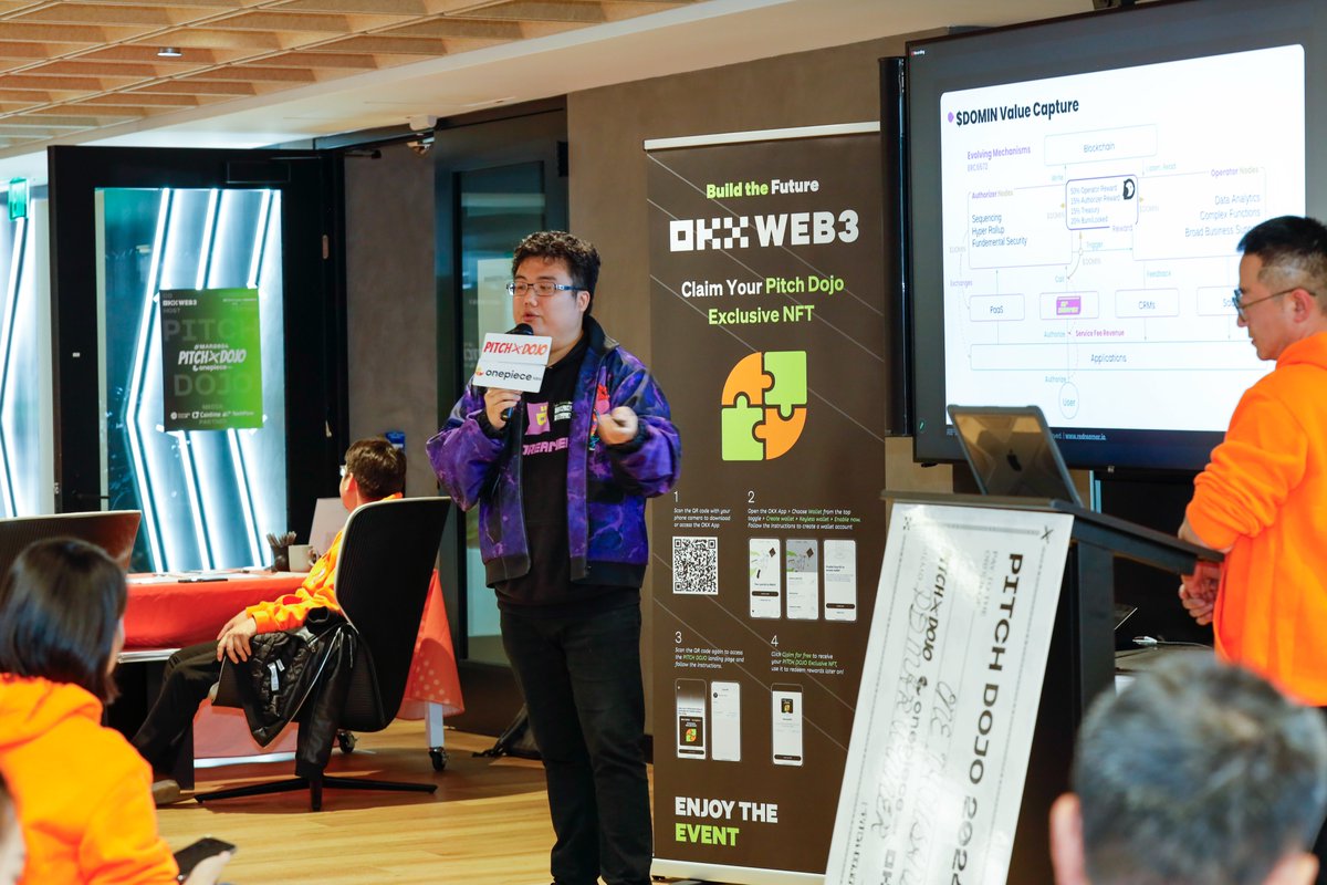 4/ <a href="/Domin_Network/">Domin Network</a> - <a href="/chuboyu_/">Boyu</a> presenting.🚀

Revolutionizing data sovereignty by empowering consumers to control their data with blockchain tech. Their NFT Redemption Protocol &amp; ERC6672 reward system incentivize users. Domin token fuels the ecosystem. 💡